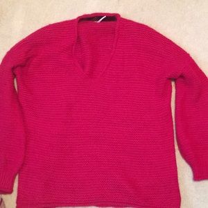 Free People oversized knit sweater